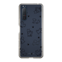 Slim Protection Case［ Original - CASEPLAY Dog All-over Pattern - black ］