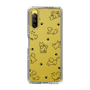 Slim Protection Case［ Original - CASEPLAY Dog All-over Pattern - black ］