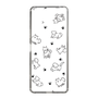 Slim Protection Case［ Original - CASEPLAY Dog All-over Pattern - black ］