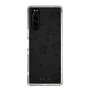 Slim Protection Case［ Original - CASEPLAY Dog All-over Pattern - black ］