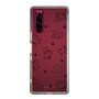 Slim Protection Case［ Original - CASEPLAY Dog All-over Pattern - black ］