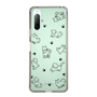 Slim Protection Case［ Original - CASEPLAY Dog All-over Pattern - black ］