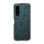 Slim Protection Case［ Original - CASEPLAY Dog All-over Pattern - black ］