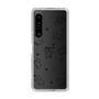 Slim Protection Case［ Original - CASEPLAY Dog All-over Pattern - black ］