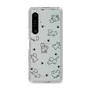 Slim Protection Case［ Original - CASEPLAY Dog All-over Pattern - black ］