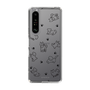 Slim Protection Case［ Original - CASEPLAY Dog All-over Pattern - black ］