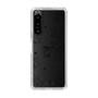 Slim Protection Case［ Original - CASEPLAY Dog All-over Pattern - black ］