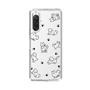 Slim Protection Case［ Original - CASEPLAY Dog All-over Pattern - black ］