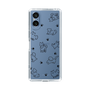 Slim Protection Case［ Original - CASEPLAY Dog All-over Pattern - black ］