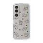 Slim Protection Case［ Original - CASEPLAY Dog All-over Pattern - black ］