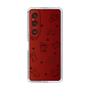 Slim Protection Case［ Original - CASEPLAY Dog All-over Pattern - black ］