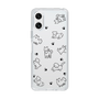 Slim Protection Case［ Original - CASEPLAY Dog All-over Pattern - black ］