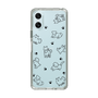 Slim Protection Case［ Original - CASEPLAY Dog All-over Pattern - black ］