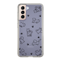 Slim Protection Case［ Original - CASEPLAY Dog All-over Pattern - black ］
