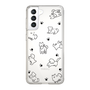 Slim Protection Case［ Original - CASEPLAY Dog All-over Pattern - black ］