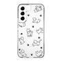 Slim Protection Case［ Original - CASEPLAY Dog All-over Pattern - black ］
