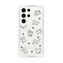 Slim Protection Case［ Original - CASEPLAY Dog All-over Pattern - black ］