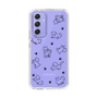 Slim Protection Case［ Original - CASEPLAY Dog All-over Pattern - black ］