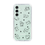 Slim Protection Case［ Original - CASEPLAY Dog All-over Pattern - black ］
