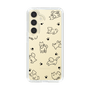 Slim Protection Case［ Original - CASEPLAY Dog All-over Pattern - black ］