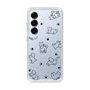 Slim Protection Case［ Original - CASEPLAY Dog All-over Pattern - black ］