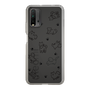 Slim Protection Case［ Original - CASEPLAY Dog All-over Pattern - black ］