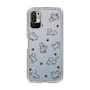 Slim Protection Case［ Original - CASEPLAY Dog All-over Pattern - black ］