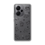 Slim Protection Case［ Original - CASEPLAY Dog All-over Pattern - black ］