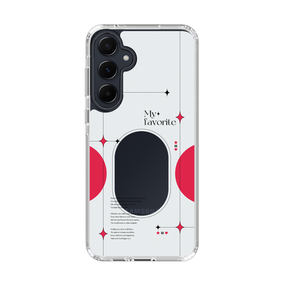 Slim Protection Case［ オリジナル - チェキケース - レッド ］