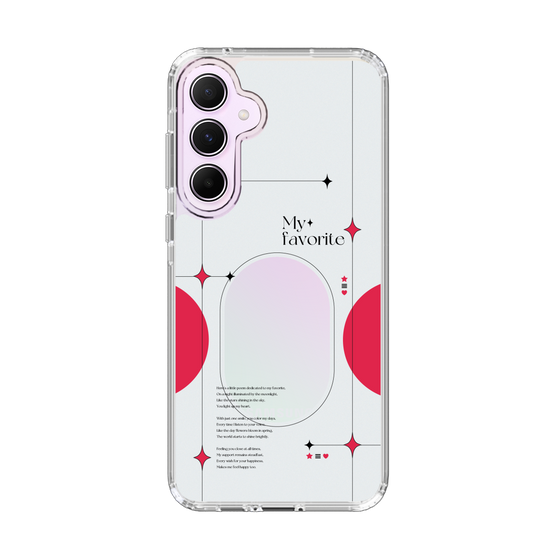 Slim Protection Case［ オリジナル - チェキケース - レッド ］