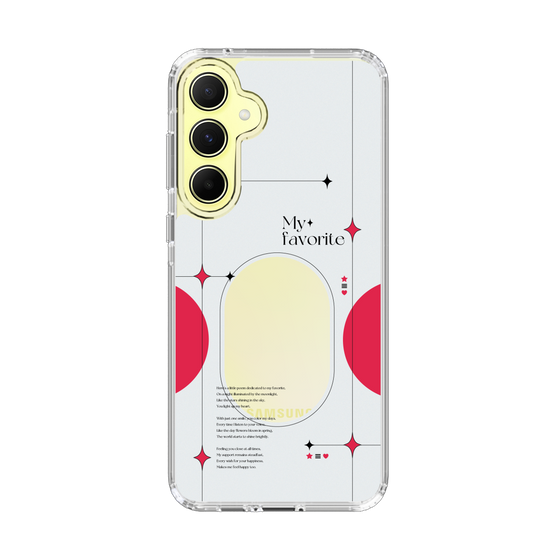 Slim Protection Case［ オリジナル - チェキケース - レッド ］
