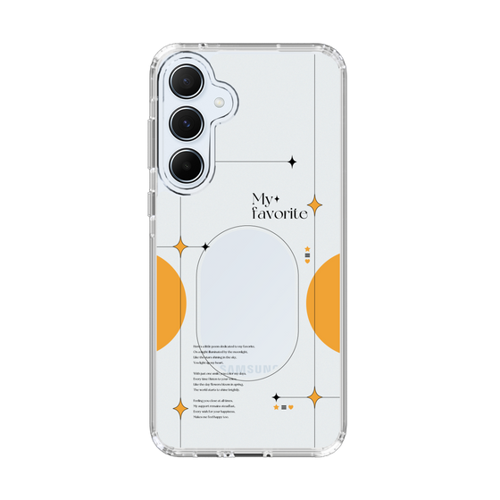 Slim Protection Case［ オリジナル - チェキケース - Orange ］