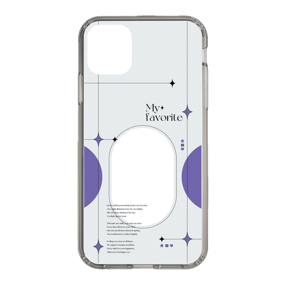 Slim Protection Case［ Original - Instax Case - Purple ］
