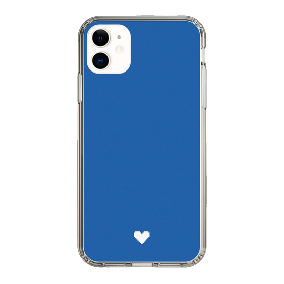 Slim Protection Case［ Original - Favorite Color Heart - Blue ］