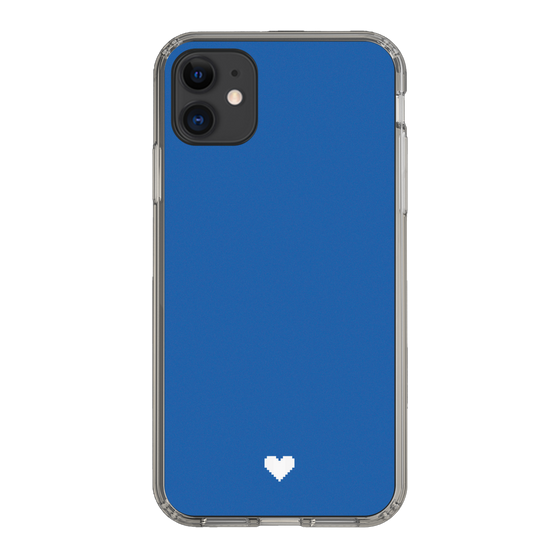 Slim Protection Case［ Original - Favorite Color Heart - Blue ］