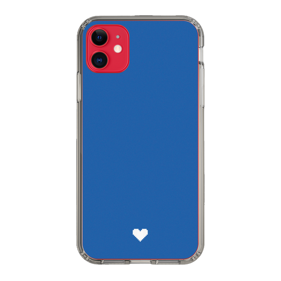 Slim Protection Case［ Original - Favorite Color Heart - Blue ］
