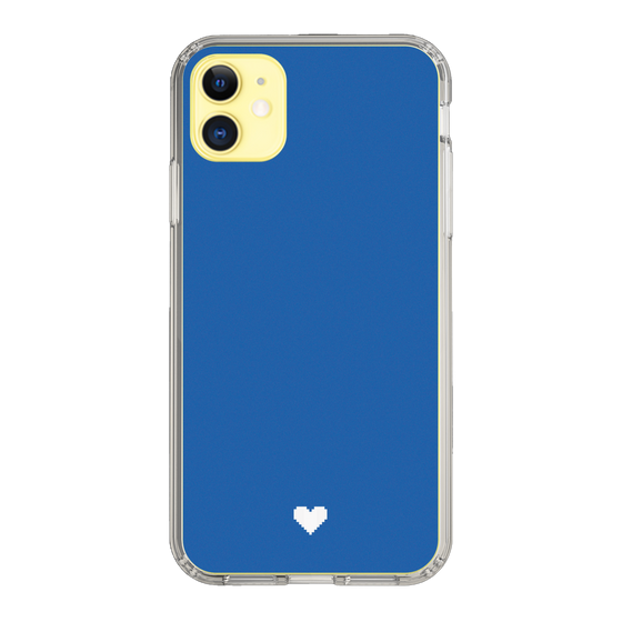 Slim Protection Case［ Original - Favorite Color Heart - Blue ］