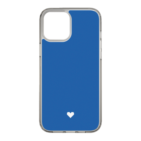 Slim Protection Case［ Original - Favorite Color Heart - Blue ］
