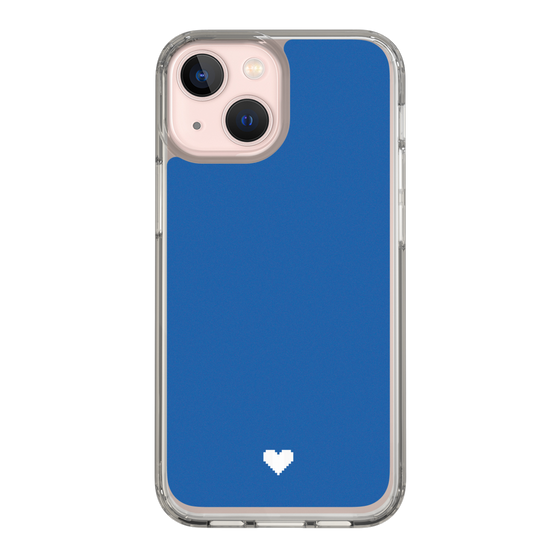 Slim Protection Case［ Original - Favorite Color Heart - Blue ］