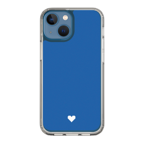 Slim Protection Case［ Original - Favorite Color Heart - Blue ］