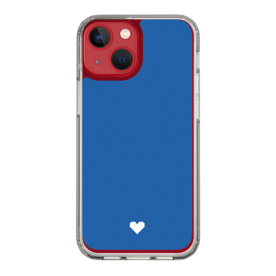 Slim Protection Case［ Original - Favorite Color Heart - Blue ］