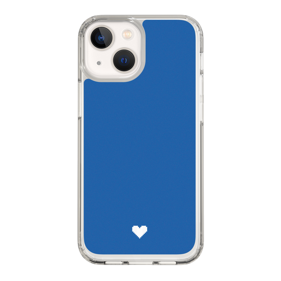 Slim Protection Case［ Original - Favorite Color Heart - Blue ］