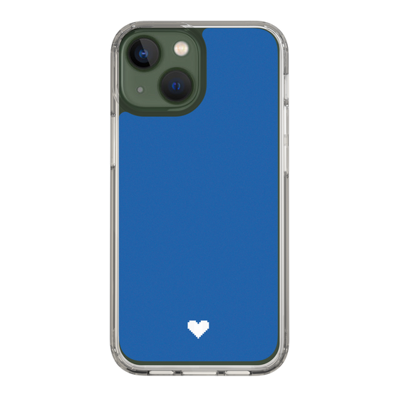 Slim Protection Case［ Original - Favorite Color Heart - Blue ］
