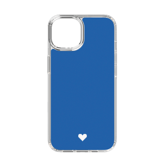 Slim Protection Case［ Original - Favorite Color Heart - Blue ］