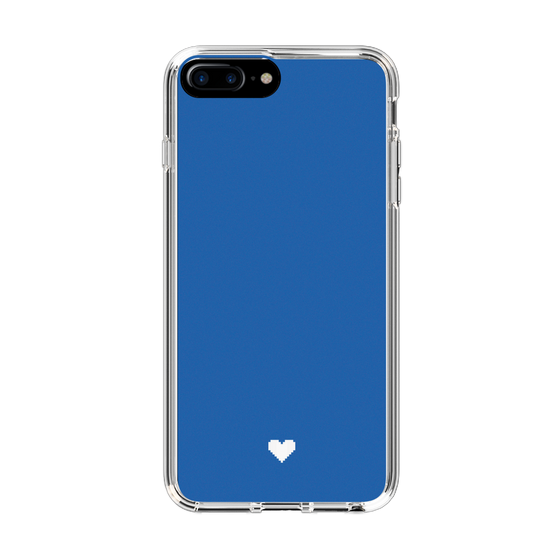 Slim Protection Case［ Original - Favorite Color Heart - Blue ］