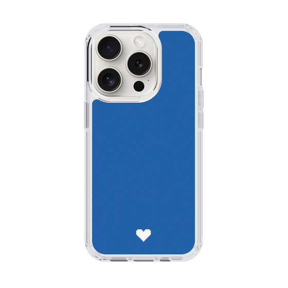 Slim Protection Case［ Original - Favorite Color Heart - Blue ］