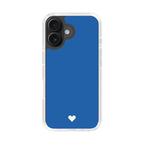 Slim Protection Case［ Original - Favorite Color Heart - Blue ］