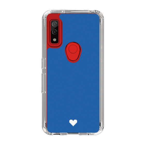 Slim Protection Case［ Original - Favorite Color Heart - Blue ］