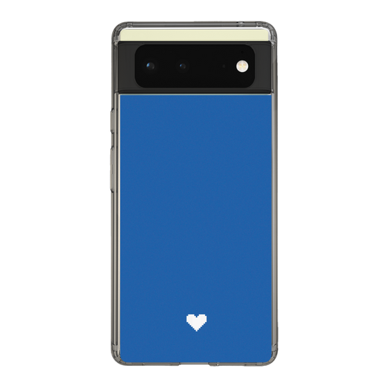 Slim Protection Case［ Original - Favorite Color Heart - Blue ］