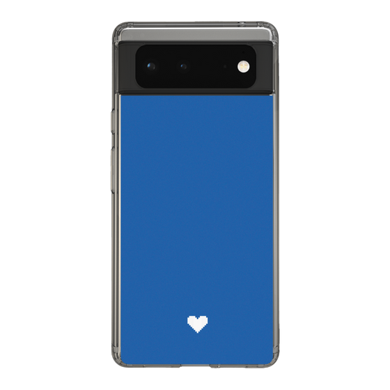 Slim Protection Case［ Original - Favorite Color Heart - Blue ］